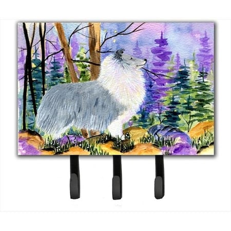 Carolines Treasures Carolines Treasures SS8636TH68 Sheltie Leash Holder Or Key Hook SS8636TH68